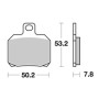 PASTIGLIE FRENO SBS 157HM