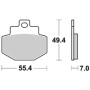 PASTIGLIE FRENO SBS 166HM