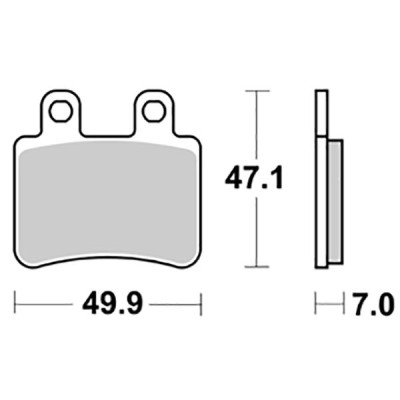 PASTIGLIE FRENO SBS 167HM