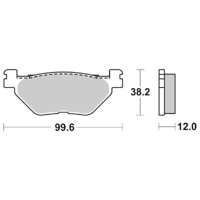 PASTIGLIE FRENO SBS 169HF