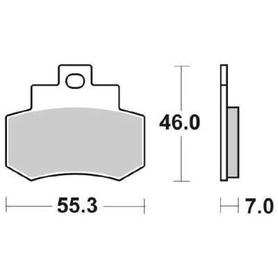 PASTIGLIE FRENO SBS 172HF