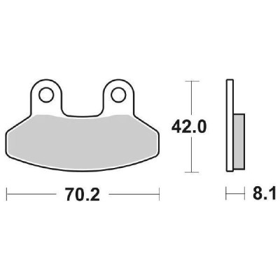 PASTIGLIE FRENO SBS 178HF