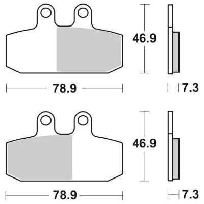 PASTIGLIE FRENO SBS 179HF