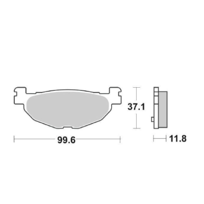 PASTIGLIE FRENO SBS 185HF