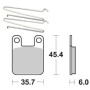 PASTIGLIE FRENO SBS 188HF