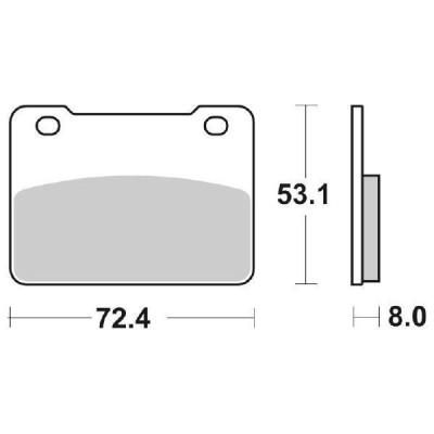 PASTIGLIE FRENO SBS 215HF