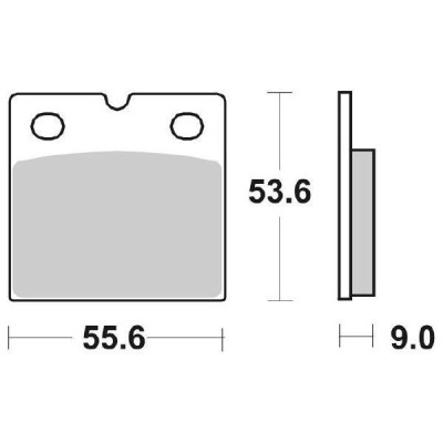 PASTIGLIE FRENO SBS 506HF