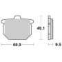 PASTIGLIE FRENO SBS 517HF