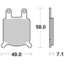 PASTIGLIE FRENO SBS 560HF