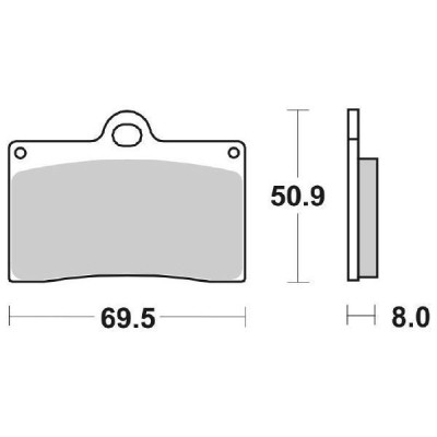 PASTIGLIE FRENO SBS 566HF