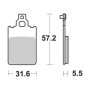 PASTIGLIE FRENO SBS 607HF