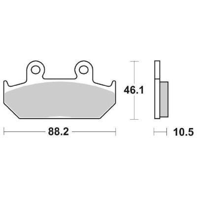 PASTIGLIE FRENO SBS 647HF