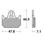 PASTIGLIE FRENO SBS 659RQ