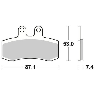 PASTIGLIE FRENO SBS 681HF