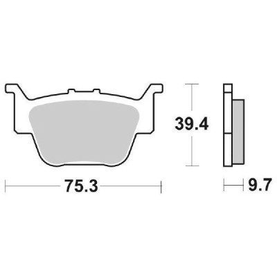 PASTIGLIE FRENO RACING SBS 813RSI