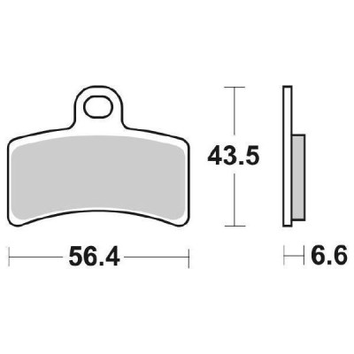 PASTIGLIE FRENO SBS 815HF