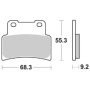 PASTIGLIE FRENO ANTERIORE SBS 844HS