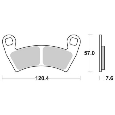 PASTIGLIE FRENO SBS 897SI