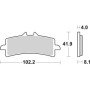 PASTIGLIE FRENO ANTERIORE SBS 901HS