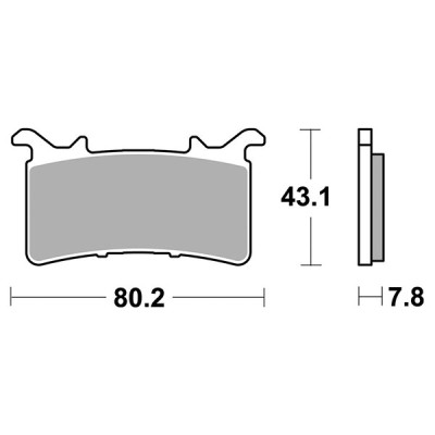 PASTIGLIE FRENO SBS 985DS-1