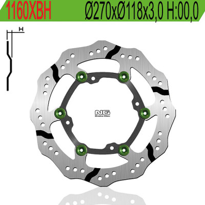 DISCO FRENO XBH +ÿ270