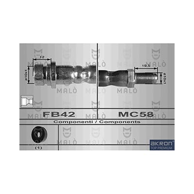 AKRON-T.FRE.POST.MONDEO3/TT 11/00-