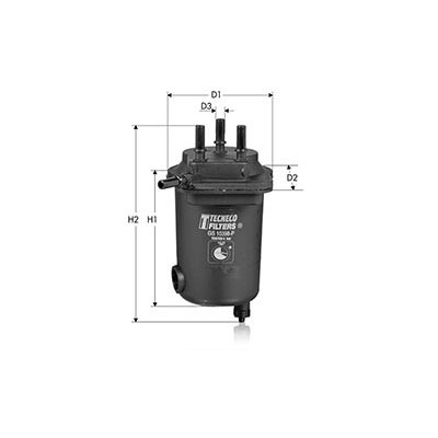 FILTRO GASOLIO CON SENSORE