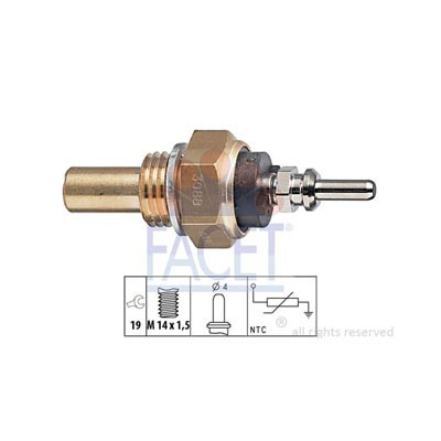 SENSORE DI TEMPERATURA REFRIGERANTE/OLIO/CARBURANT