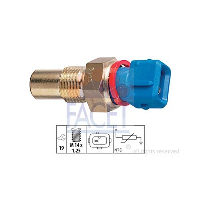 SENSORE DI TEMPERATURA REFRIGERANTE/OLIO/CARBURANT