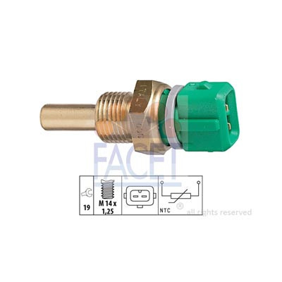 SENSORE DI TEMPERATURA REFRIGERANTE/OLIO/CARBURANT