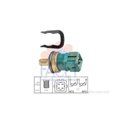 SENSORE DI TEMPERATURA REFRIGERANTE/OLIO/CARBURANT