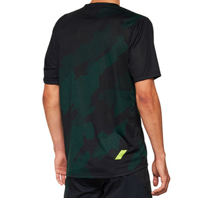 AIRMATIC LE Short Sleeve Jersey Black Camo - L