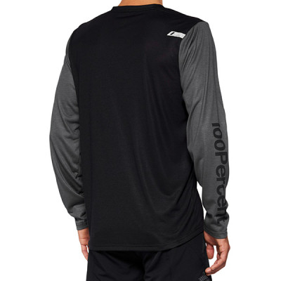 AIRMATIC Long Sleeve Jersey Black - L