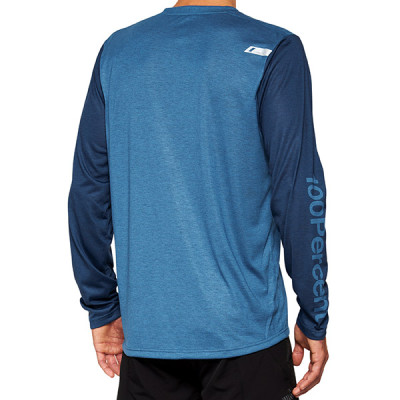 AIRMATIC Long Sleeve Jersey Midnight - XL