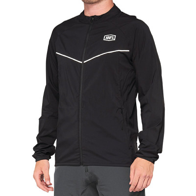 CORRIDOR Stretch Windbreaker Black - S