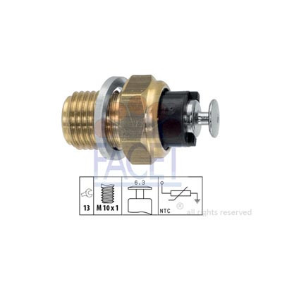 SENSORE DI TEMPERATURA REFRIGERANTE/OLIO/CARBURANT
