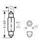 RING LAMPADA SILURO 24V 5W C5W