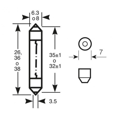 RING LAMPADA SILURO 24V 3W