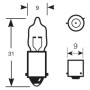 RING LAMPADA H6W 12V 6W