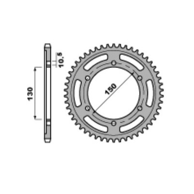 CORONE H.600 TRANSALP XLV C45 C.525