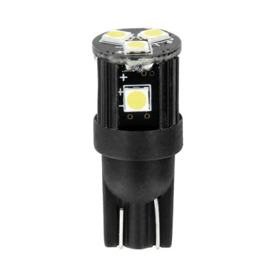 12/32V MEGA-LED 7 - 7 SMD X 1 CHIP - (T10) - W2,1X9,5D - 2 PZ  - D/BLISTER - BIANCO - DOPPIA POLARITÀ