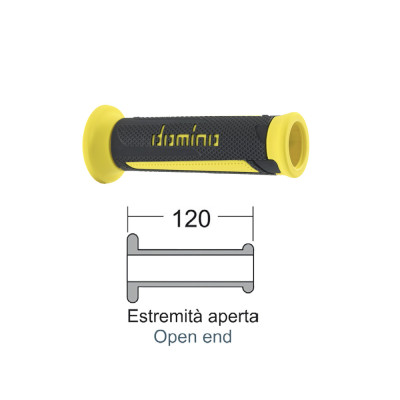 MANOPOLE DOMINO TURISMO ANTRACITE/GIALLO