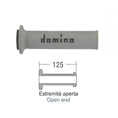 MANOPOLE DOMINO STRADALI GRIGIO/NERO