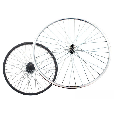 RUOTA ANTERIORE MTB / TOURING 20X1,75 - PERNO 3/8, SFERE, MOZZO ACCIAIO, CERCHIO ALLUMINIO - PERNO 3/8, SFERE, MOZZO ACCIAIO, CE