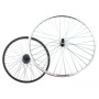 RUOTA ANTERIORE BMX 20X1,75 - PERNO 14 MM, SFERE, MOZZO ALLUMINIO NEROÏ 70, CERCHIO ALLUMINIO - PERNO 14 MM, SFERE, MOZZO ALLUMI