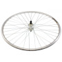 RUOTA ANTERIORE CONDOR I14 PATTINO 28""/700C - ARGENTO - ARGENTO