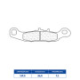 PASTIGLIE FRENO CL BRAKES 1141ATV1