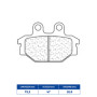 PASTIGLIE FRENO CL BRAKES 1147ATV1