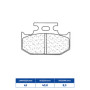 PASTIGLIE FRENO CL BRAKES 1235ATV1