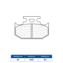 PASTIGLIE FRENO CL BRAKES 1236ATV1